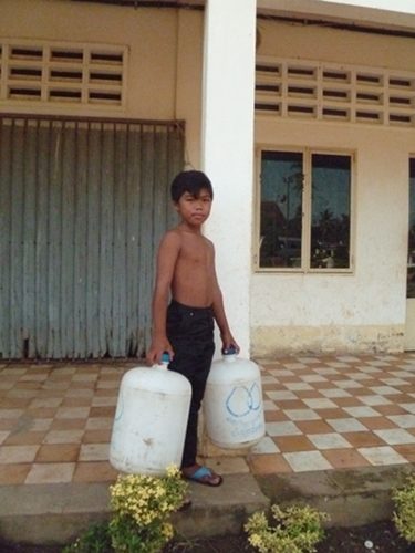 Cambodge eau 1001 fontaines