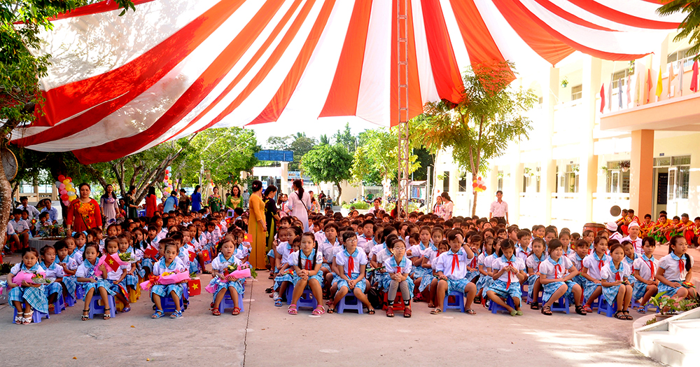 Le succès de l&rsquo;école primaire de Thoi An Dông, Vietnam – septembre 2018