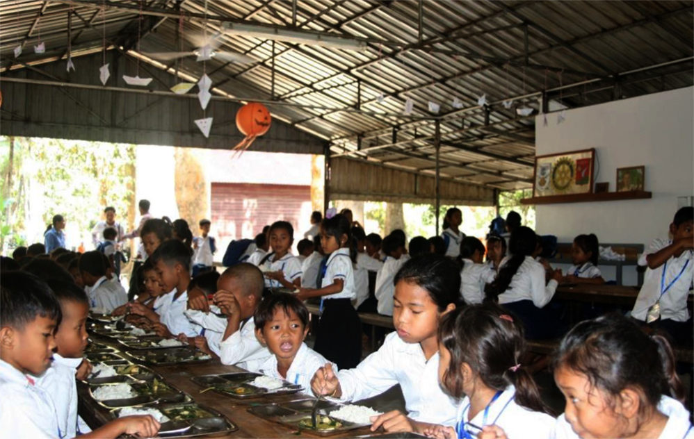 ÉCOLE DU BAYON de Siem Reap au Cambodge