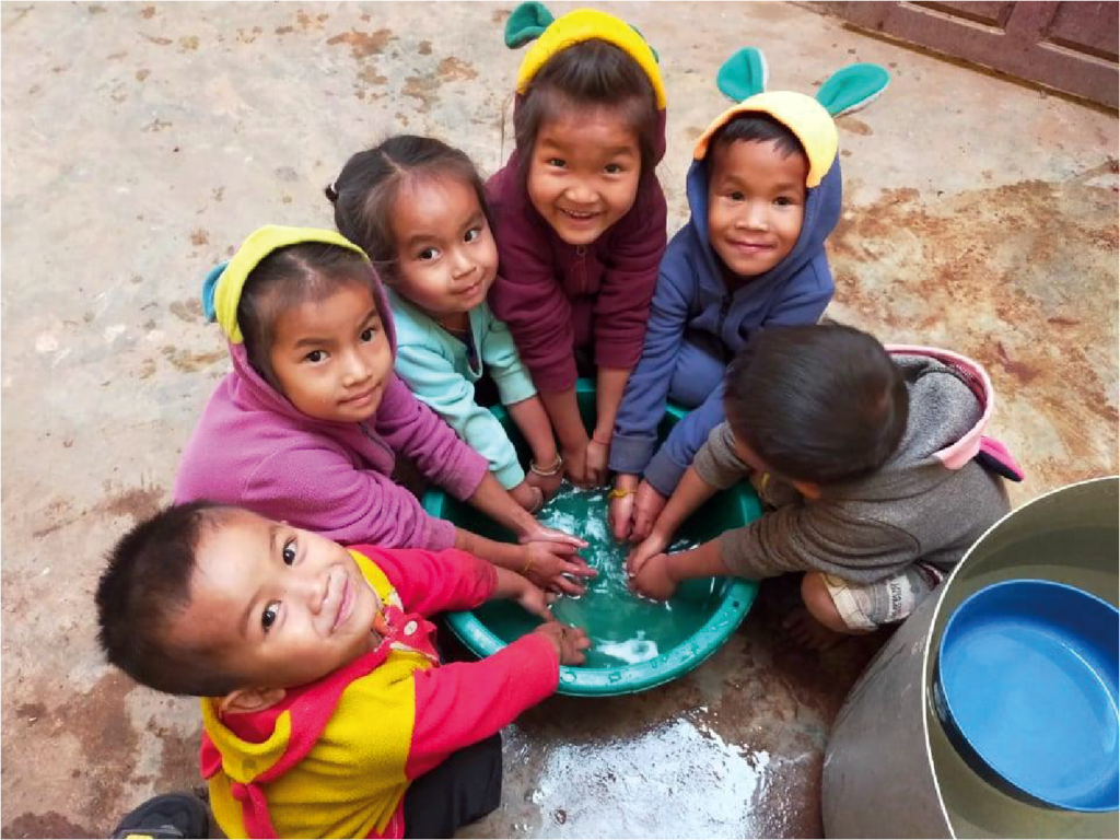 Nong Seng les enfants