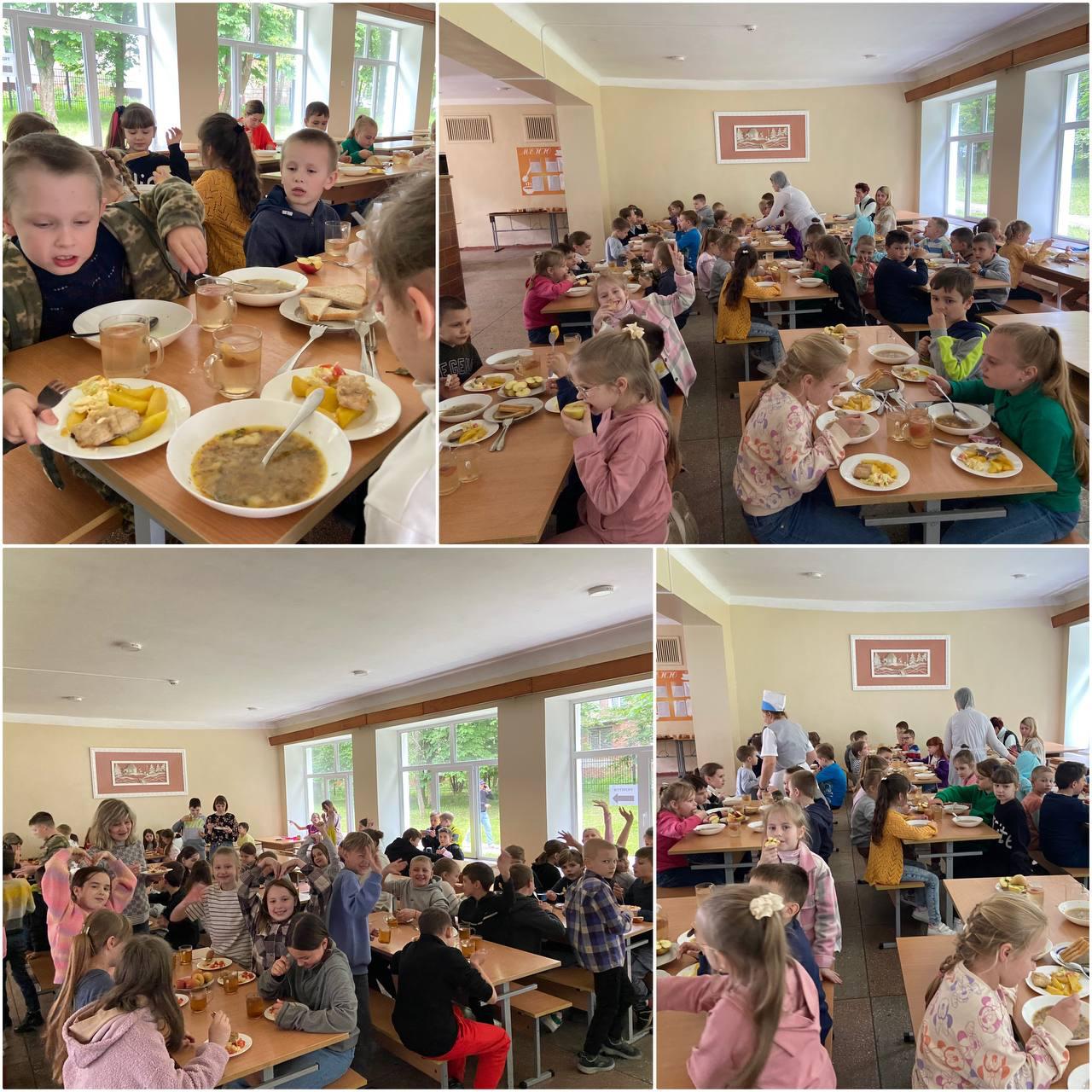 Équipement de la cuisine de l&rsquo;école secondaire de Chernihiv