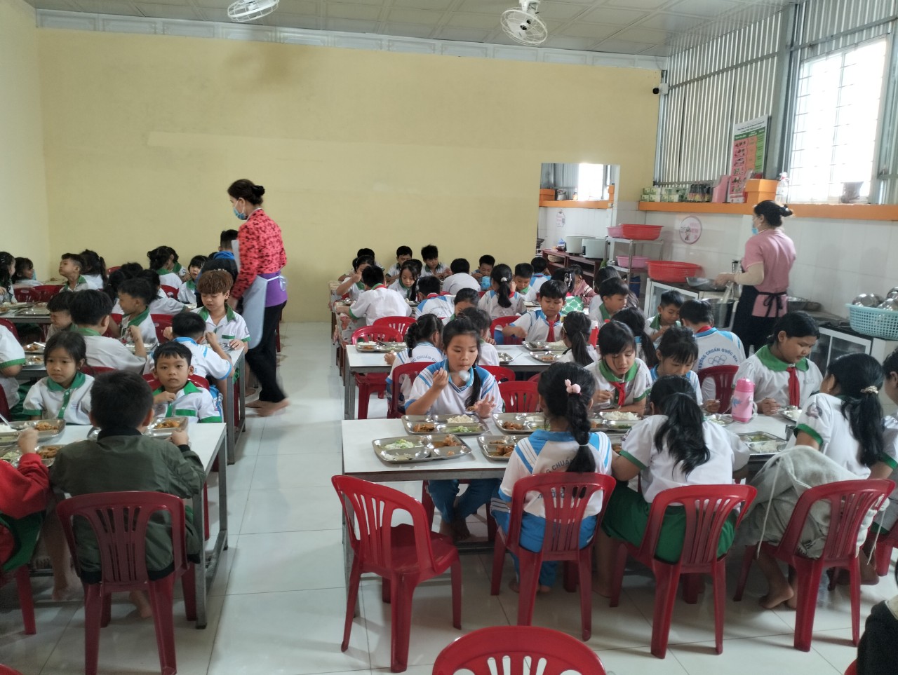 En soutien à l&rsquo;École Truong Xuan A : rénovation de la cantine