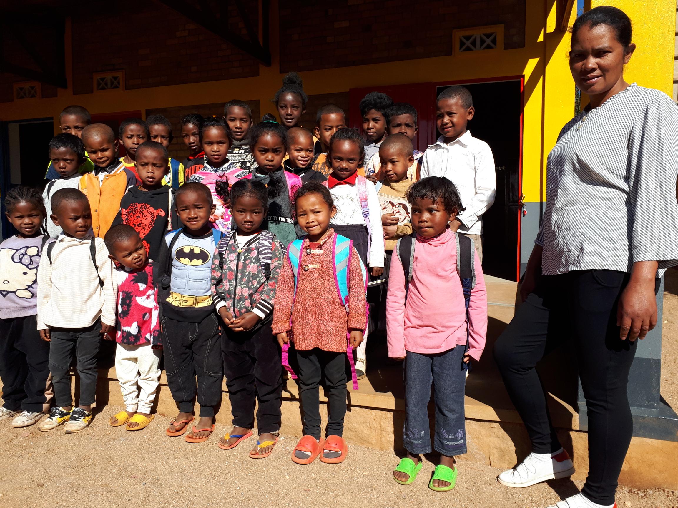Création d&rsquo;une cuisine pour 170 enfants à Antsirabé