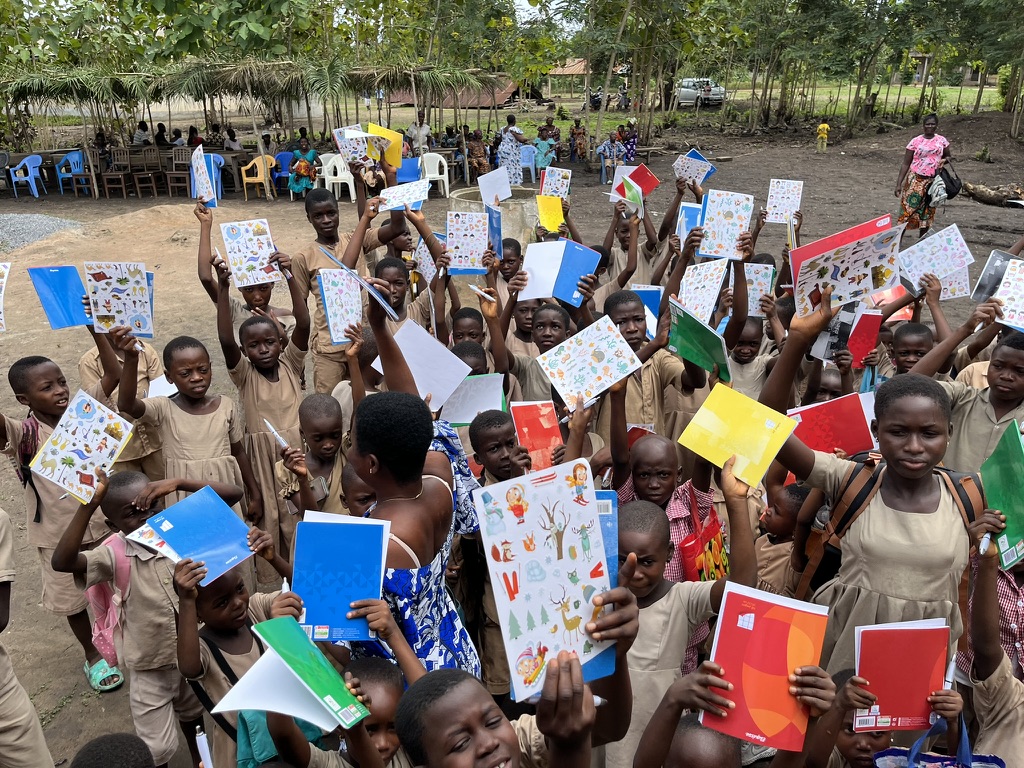 Inauguration de la première cantine de Restaurants Sans Frontières au Togo