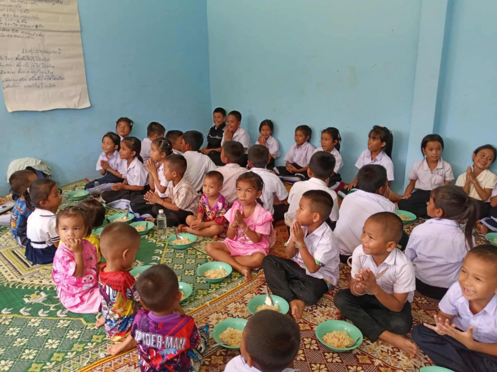 Une cantine et un potager pour Saenphan au Laos